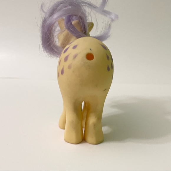 Vintage 1982 Hasbro My Little Pony G1 Lemon Drop MLP Doll Horse Figure - Picture 4 of 16